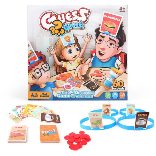 Custom Print Card Guessing Game Guess Who Board Game