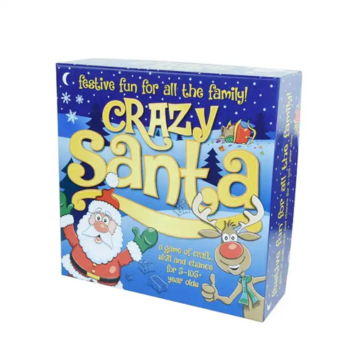 Festive Fun Crazy Santa Board Game Manufacturer OEM Card Game Christmas Playing Game