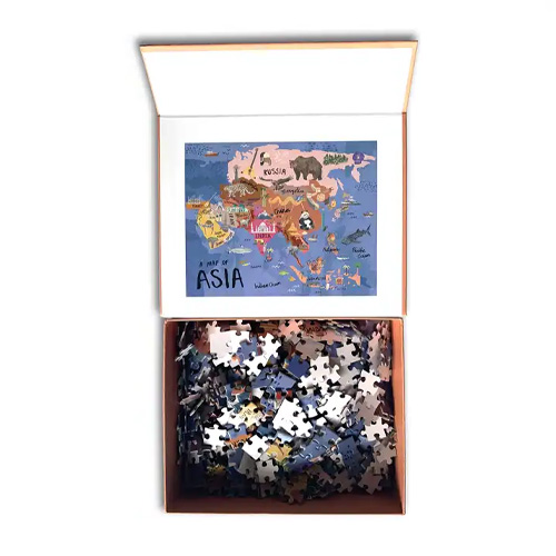Puzzle Jigsaw Magnetic Boxed Puzzle Custom Personalized Puzzle Games